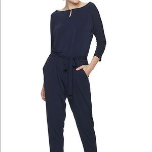 Navy Jumpsuit